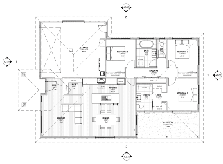 home builder design ridley